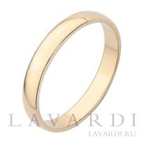 Обручальное кольцо золото 3 мм 15.5 размер